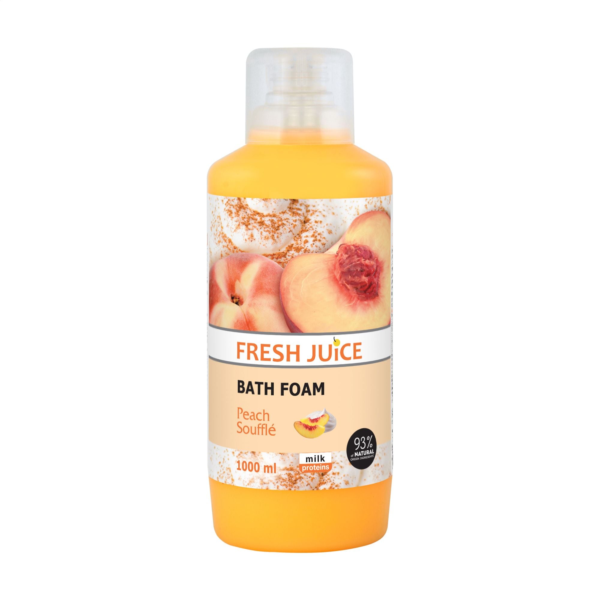 Піна для ванн Fresh Juice Персикове суфле, 1 л